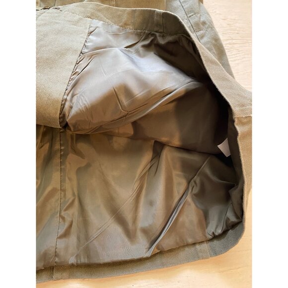 Hannah Women’s M Vest Olive Green Sleeveless Utility Vest With Pockets & Snap - Picture 13 of 14